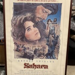 Sahara Original Movie Poster 1984