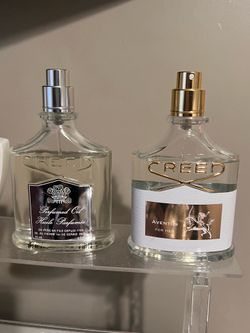 Creed Aventus for Her 75ml + Matching Perfume Oil Bundle (Authentic, ~70% Full) — Open to Trades
