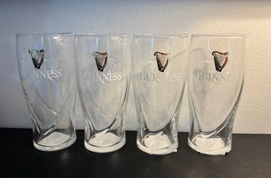 Brand New Guinness Gravity Pint Glasses, 20oz