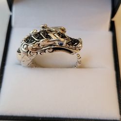 John Hardy Naga Ring Size 7