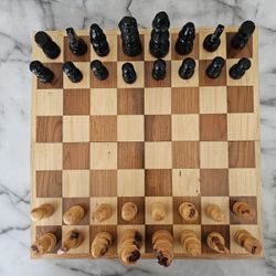 Wood Chess Set 