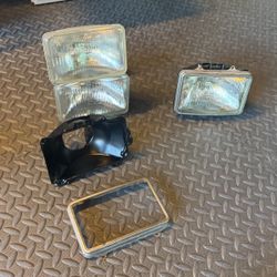 1985 C10 4x6 Headlights With Housing 