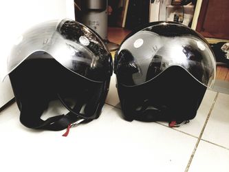 TWO REVEL MOTORCYCLE PADDED HELMENT
