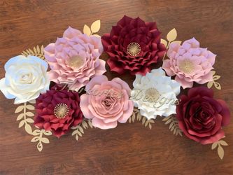 Flores de papel/ paper flowers