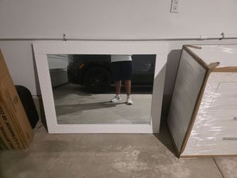 Dresser and mirror