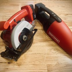 Craftsman Saw & Vac Cordless Power Tools 