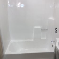 Reglaze bathtub, shower, countertop, sink 