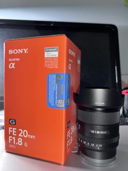 Sony 20mm Lens