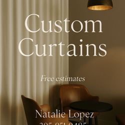 Fabric Window Curtains – Clean and Professional Look