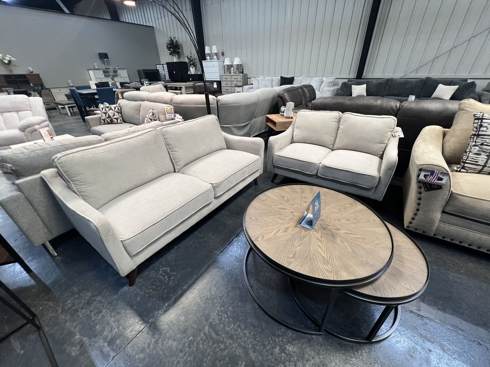 2-piece Sofa & Loveseat Set On Sale