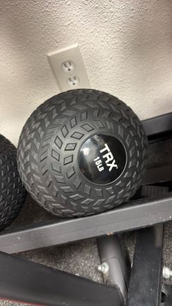15 lb TRX slam ball