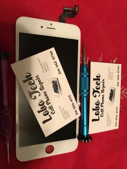iphone 6s plus lcd/screen $60.00 installed