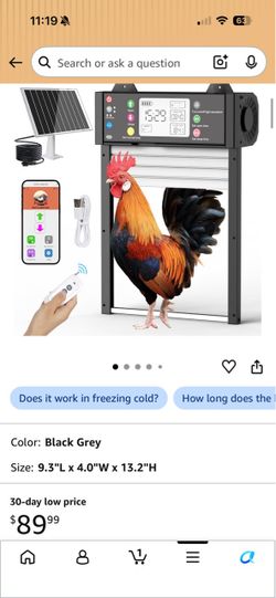 Automatic Chicken Coop Door