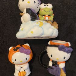 Halloween Hello Kitty Ceramics 