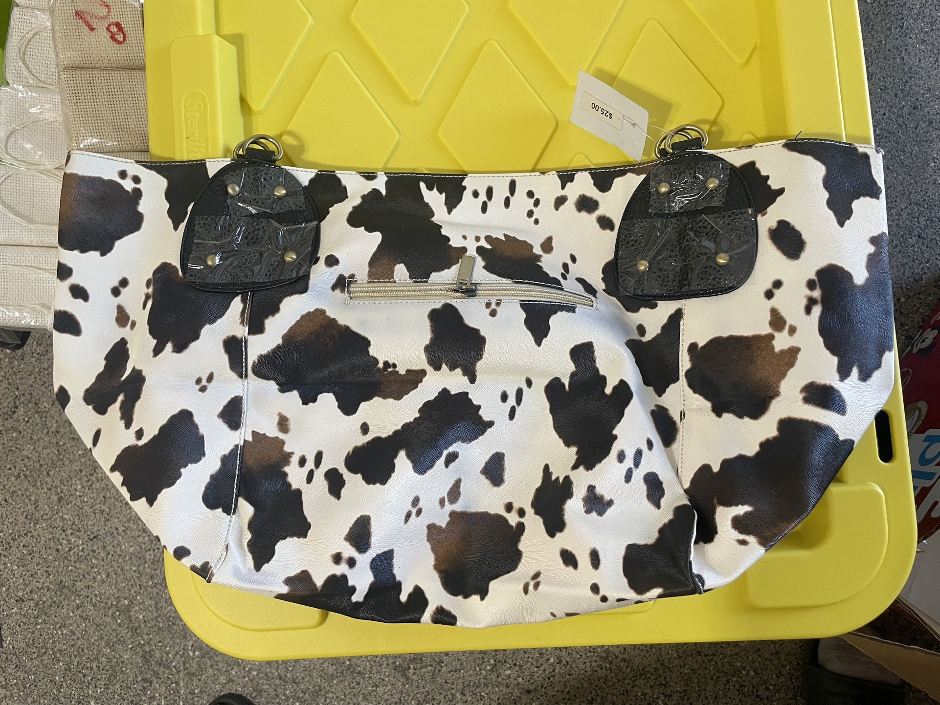 cow Print Bag 