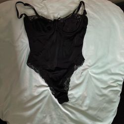 Black Lace Bodysuit 