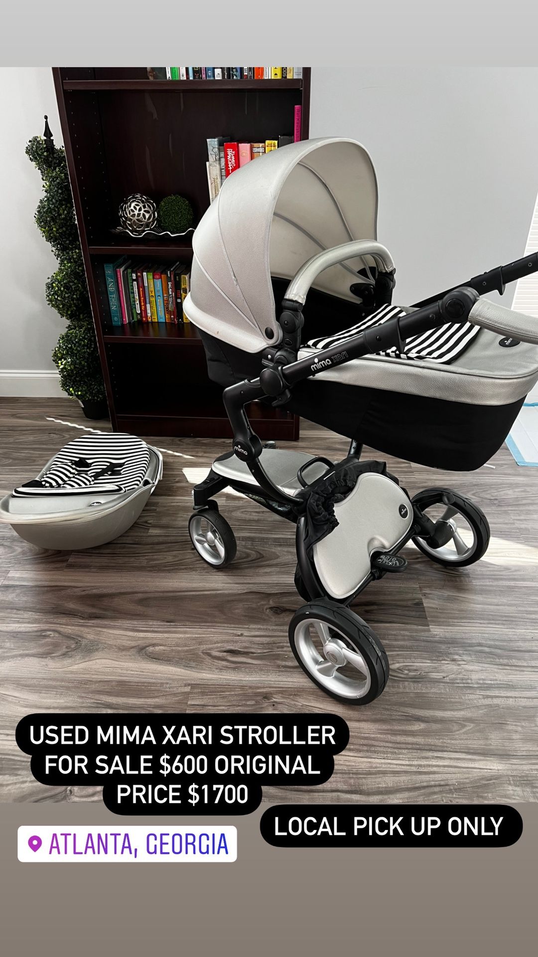 Used mima clearance stroller for sale