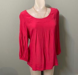 Banana Republic Hot Pink Shirt