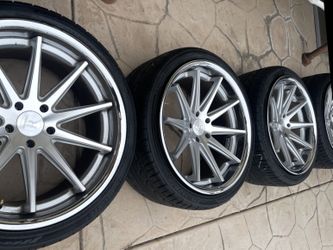 Rohana 20 Inch Rims 5x115 Lug Bolt  With Tires 