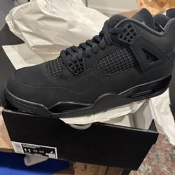 Jordan 4 Retro Black Cat (2025) 11 Men's  In Hand
