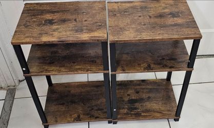 Side Tables Nightstand. Set of 2. Like New