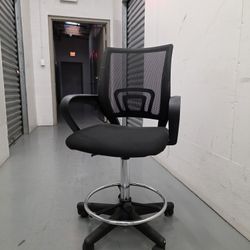 Standing Desk Officer Chair - Adjustable Height 