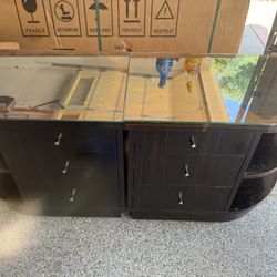 Wood Side Table Or Nightstands Set (2)