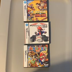 Nintendo DS MARIO KART MARIO PARTY AND DONKEY KONG 