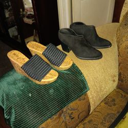 SANDLE TYPE AND SLIP IN  SHOE BOOT 