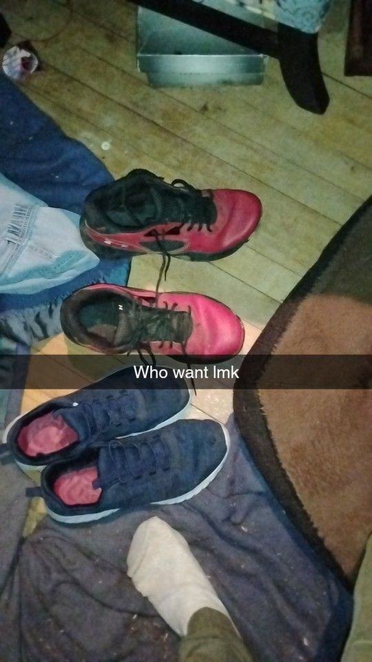 Both For 10 The Red One Is Medium Size 10.5 Idk What Size The Other One Is
