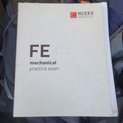 FE Mechanical Practice Exam