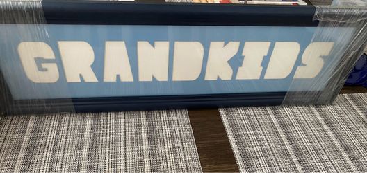 Grandkids Framed Wall Sign