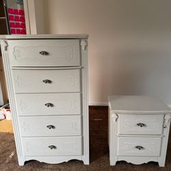 Dresser And Night Table Set