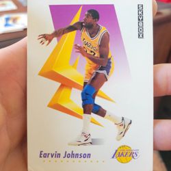 Earvin Johnson Card