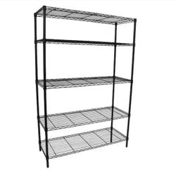 HDX 6-Tier Steel Wire Shelving Unit in Chrome (24 in. W x 60 in. H x 14 in. D)=454