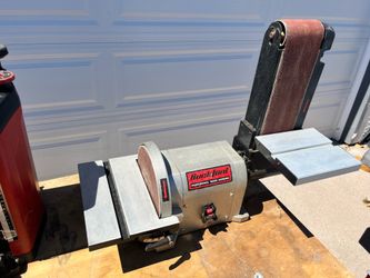 BuckTool Belt and Disc Sander Combo