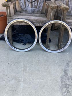 16” GM Chrome Rings