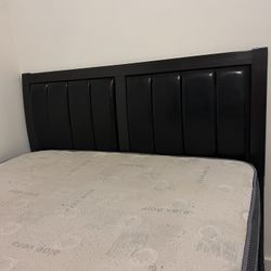 Bed Frame + Box + Mattress 