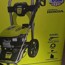 Ryobi Pressure Washer 3100 Psi With Honda Engine 