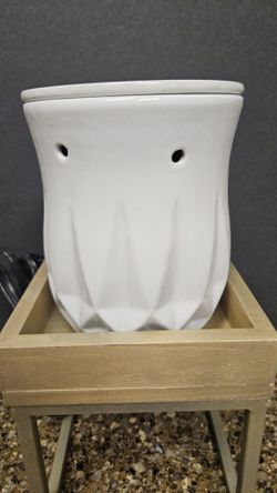 White Porcelain Wax Warmer