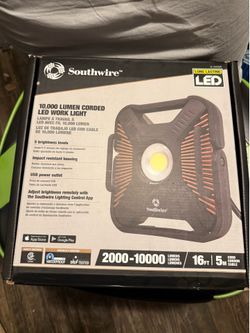 Southwire 10000 lumen corded work light