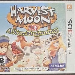 Harvest Moon 3D A New Beginning (3DS)