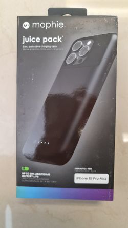 Mophie Juice Pack For iPhone 15 Pro Max Battery Case Power Bank