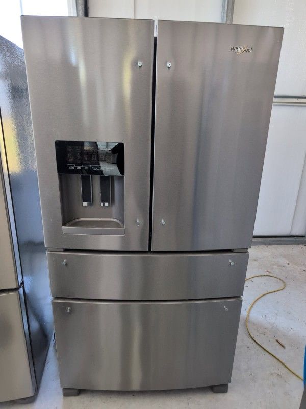 4 Door Stainless Steel Fridge ($750)