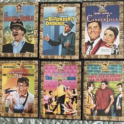Jerry Lewis DVD Movies (6)
