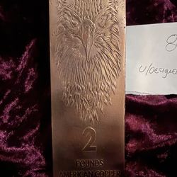 Copper Art bars Copper bullion