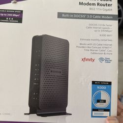 N300 WiFi Cable Modem Router