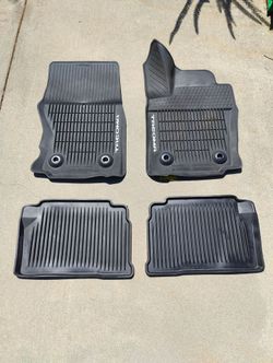 OEM Toyota Tacoma All-Weather Floor Mats - Full Set (4-Piece)