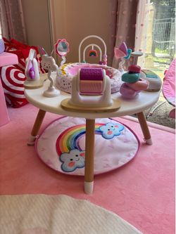Baby girl activity center