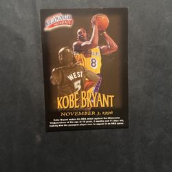 Kobe Bryant 1997-98 Fleer #31 Of 50